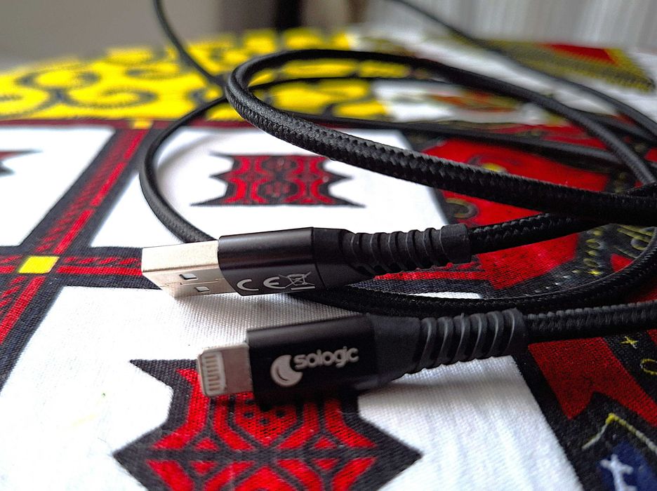 Kabel Sologic lightning - USB C , 2m.