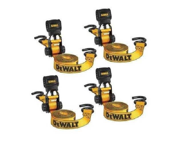 Набір з 4 шт кріпильних строп (ременів) 365 х 2.54 см DeWALT DXBC15004
