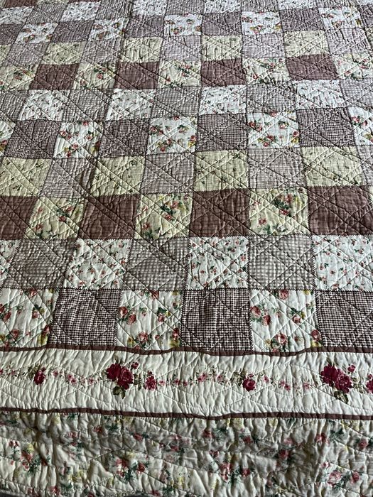 Narzuta patchworkowa 180x220