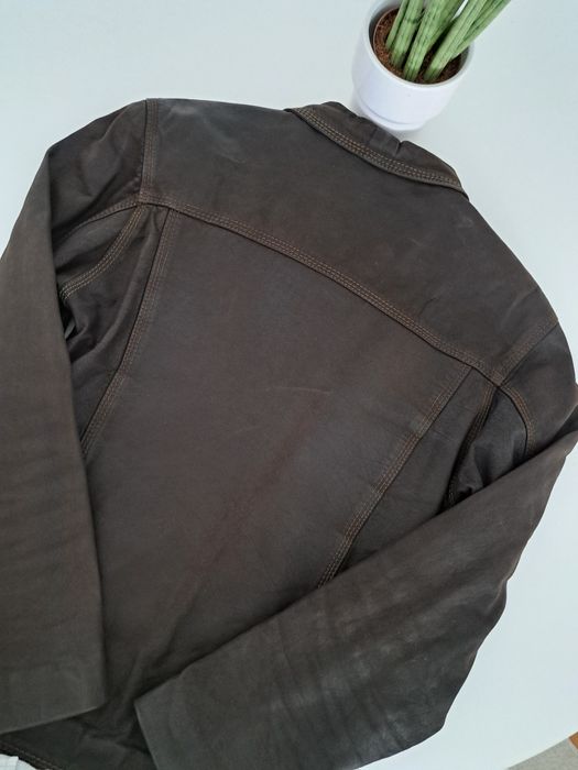 Casaco de pele de senhora castanho