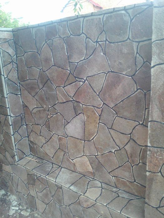 Укладка природного камня