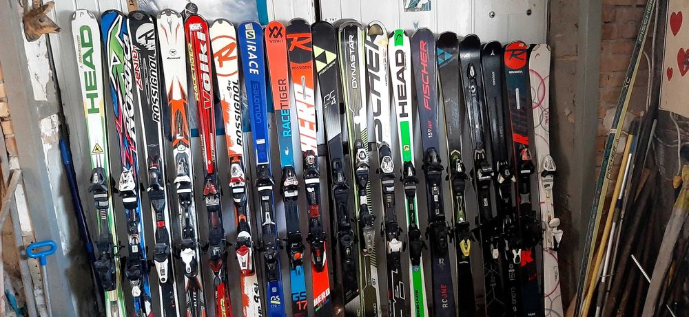 Гірські лижі, бігові, не дорого.