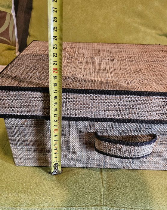 Caixa de arrumação decorativa