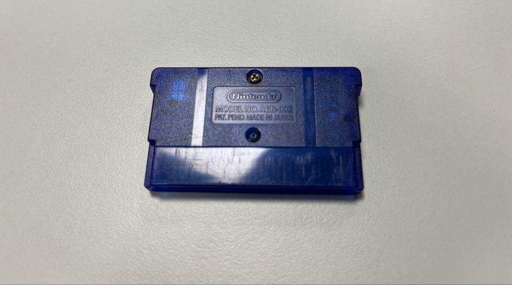 Oryginalny Pokemon Sapphire GBA USA