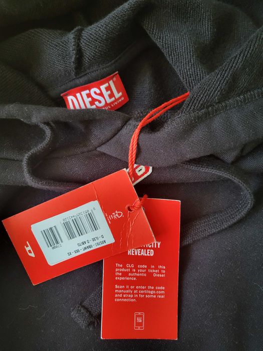 Nowa tunika z kapturem Diesel