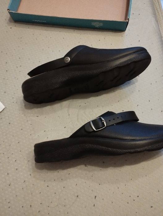 Італійські шкіряні сабо 43 розмір