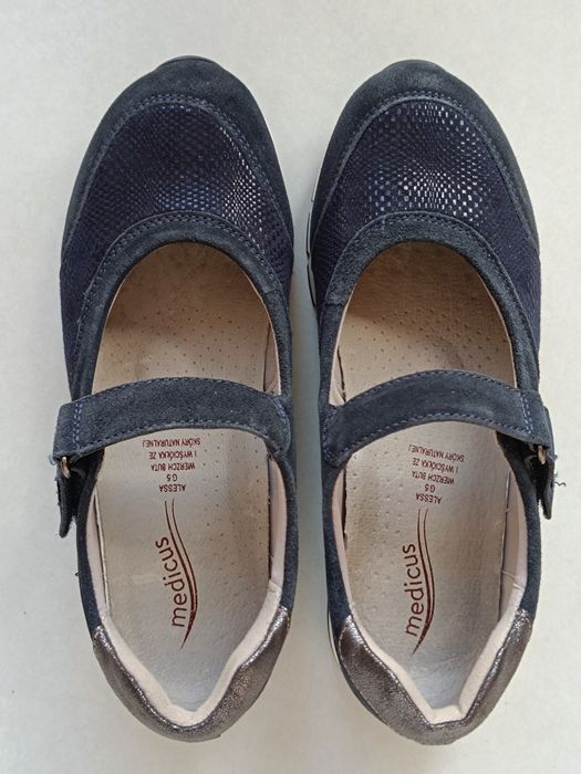 skórzane buty Medicus Deichmann Alessa G5