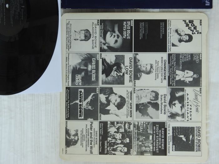 David Bowie ‎ChangesTwoBowie LP 1981 UK пластинка EX+ 1 press Британия