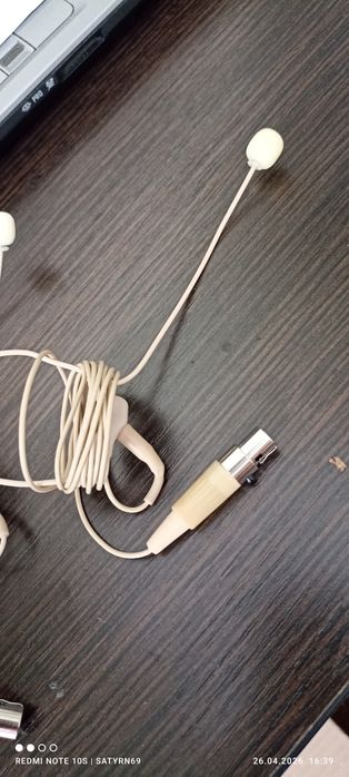 Головна гарнітура ведучий,фітнес 3.5 jack,xlr mini 3 pin