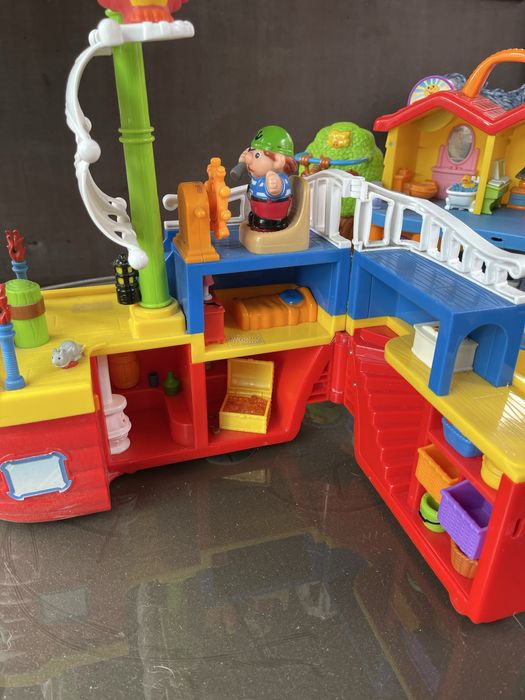 Ігровий набір Kiddielend. Піратський корабель, зі світловими та звуков