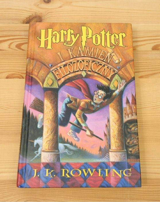 I  wydanie Harry Potter 7 Tomów + Baśnie Barda Beedle'a Książki Twarde PL