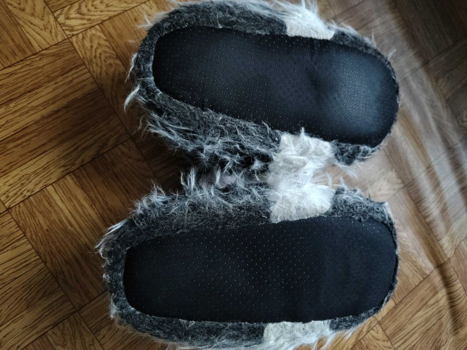Капці чоловічі unisex вовки тапочкі 42-43 великий розмір