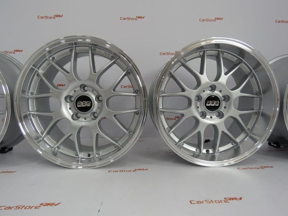 Jante Look BBS RS GT 18 8 et 20 +9 et20 5x120 Silver