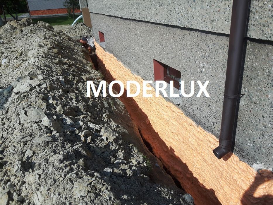 Odwodnienia budynków, drenaże, izolacja oraz ocieplenia fundamentów