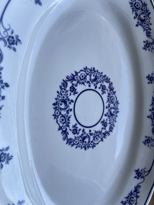 Porcelanowa półmiska owalna