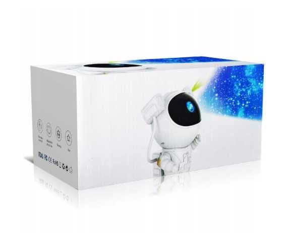 Projektor Gwiazd Astronauta Lampka Nocna Dla Dziecie Rzutnik Pilot