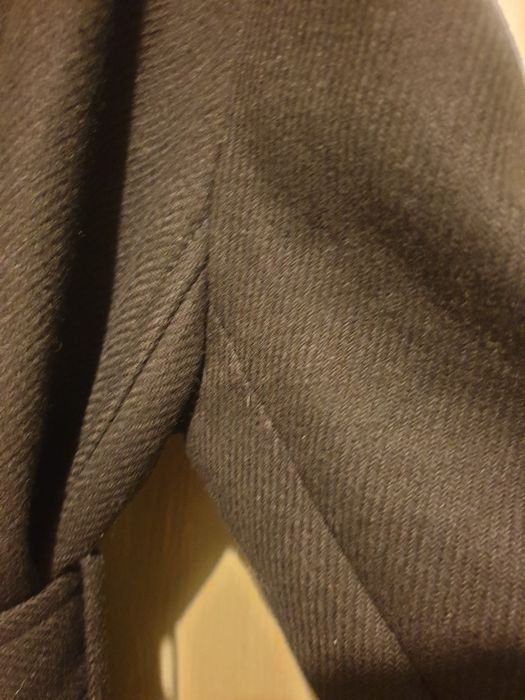 Płaszcz szlafrokowy Zara Manteco 75%welna Oversaiz XS,S,M,