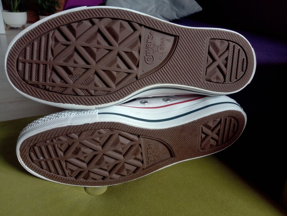 Converse trampki rozmiar 36,5 powyżej kostki białe