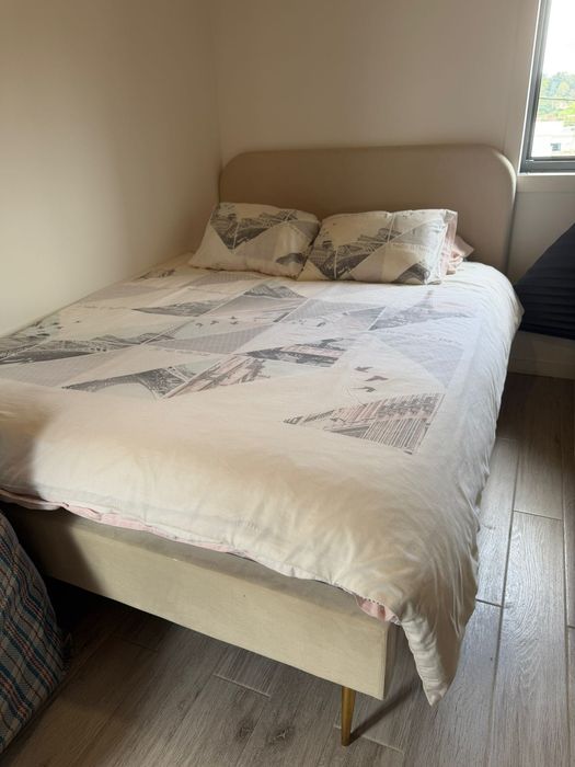Cama e colchão Beliani