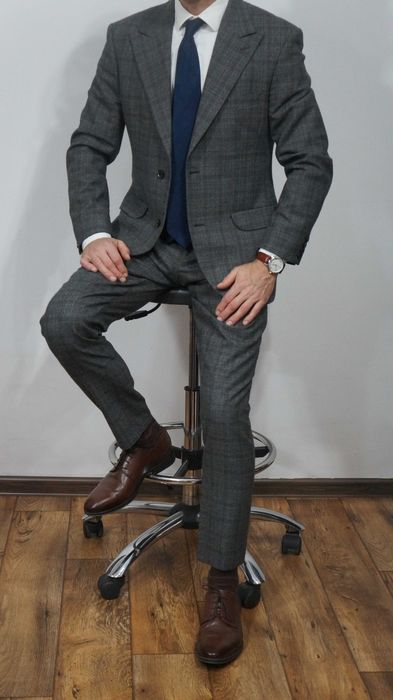 Garnitur Vistula Grafit w Kratę Rozmiar 48 176/96/82-84 Wełna