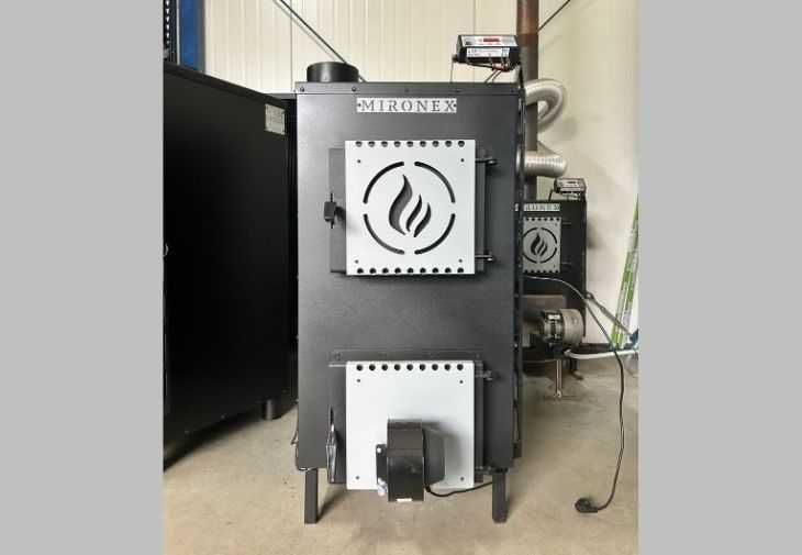 piec nadmuchowy 35kW, do 300m2, nowy piec z wszystkimi akcesoriami