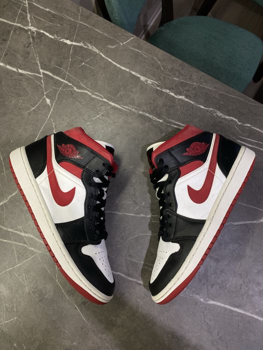 Оригінальні Nike Air Jordan 1 Mid Red Розмір 40.5 Dunk AF