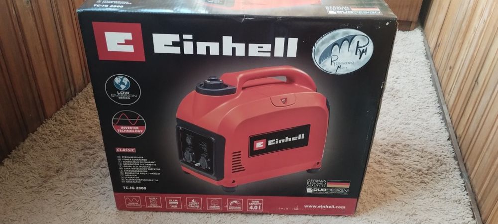 Продам новий інверторний бензиновий генератор Einhell TC-IG 2000.