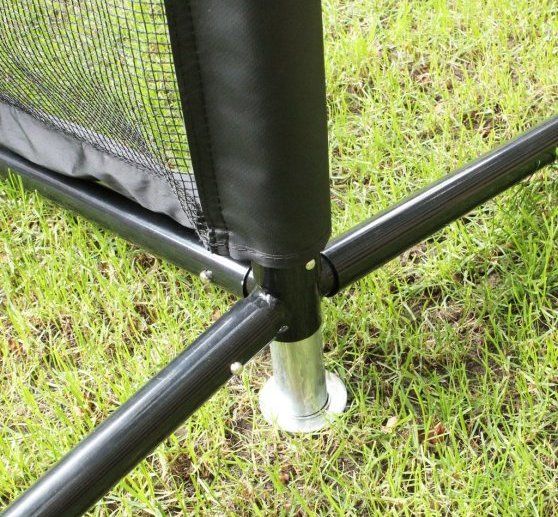 Спортивна сітка регульована EXIT 155х300см волейбол, теніс, бадмінтон