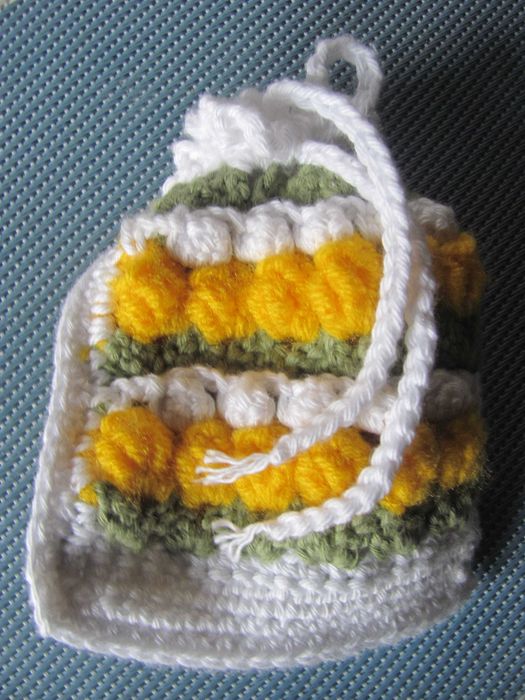 Bolsa porta-moedas artesanal