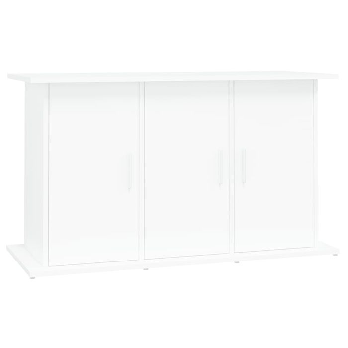 Stojak pod akwarium Vidaxl, Biały, 101x41x58 cm, z szafką