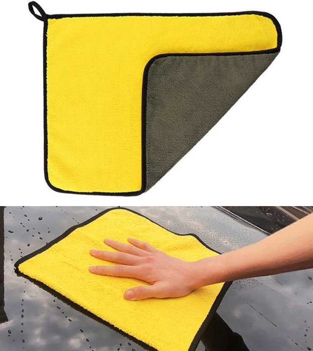 Ręcznik do mycia samochodu osuszania polerowania auta 60x30