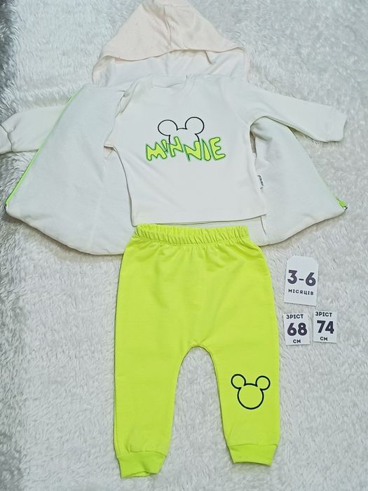 Набір одягу для дівчинки 3-6 місяців