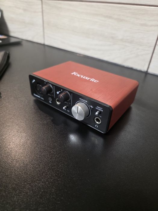 interface focusrite solo
