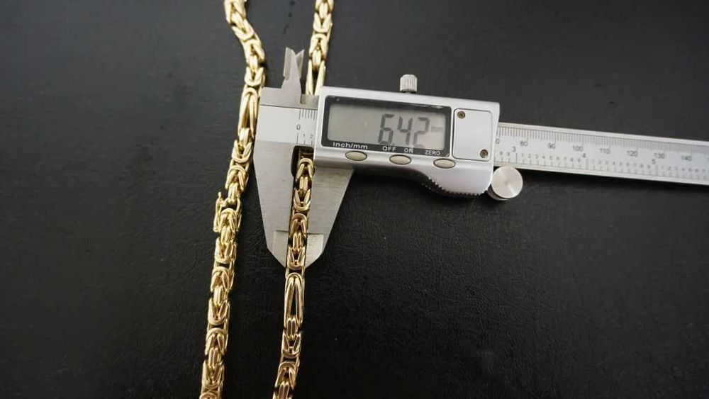 Złoty Łańcuszek - Gęsty Królewski Łańcuch 149G