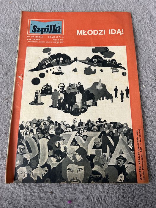 Gazeta szpilki 18 lipca 1971 - kolekcja gazet PRL