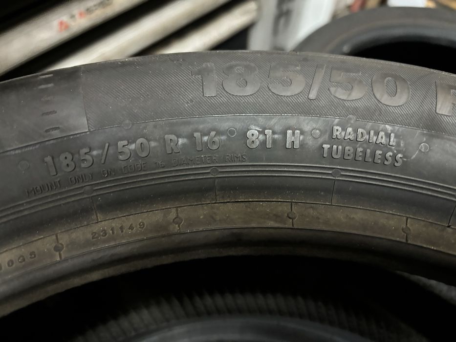 Nowe demo komplet opon Continental - montaż, gwarancja i faktura