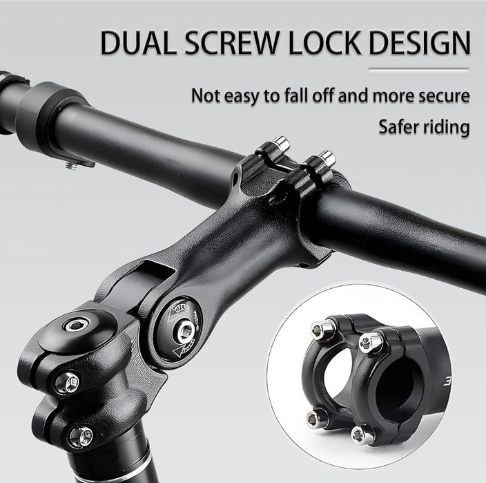 Lethiemta Wspornik kierownicy rowerowej 31,8 mm