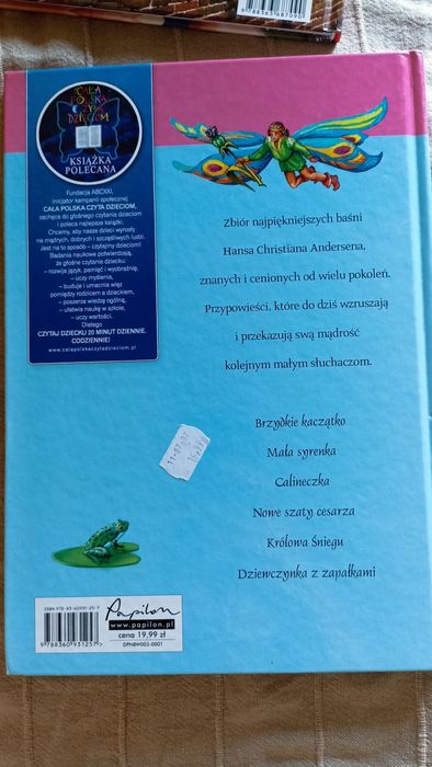 ilustrowane baśnie Andersena