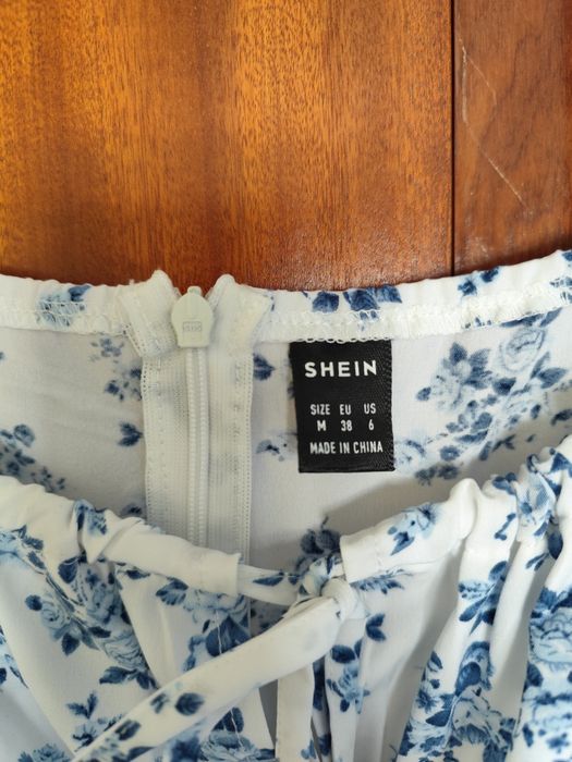 Vestido florido Shein M