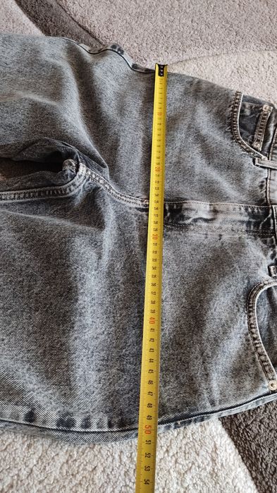 Жіночі сірі джинси Mango мом, розмір 38