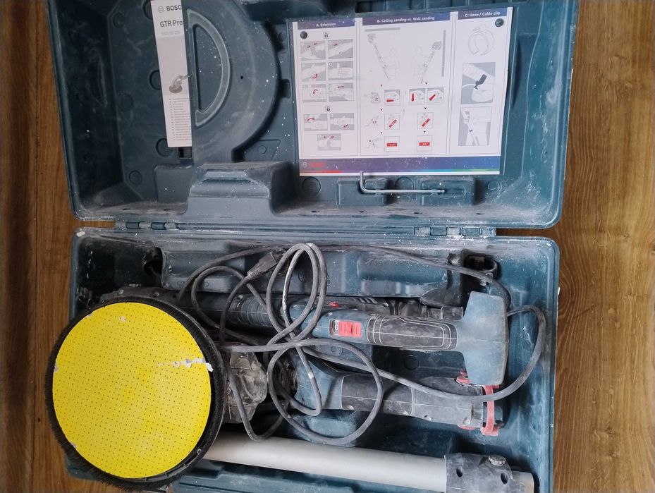 Szlifierka do gładzi, żyrafa, bosch GTR550 . odbiór osobisty