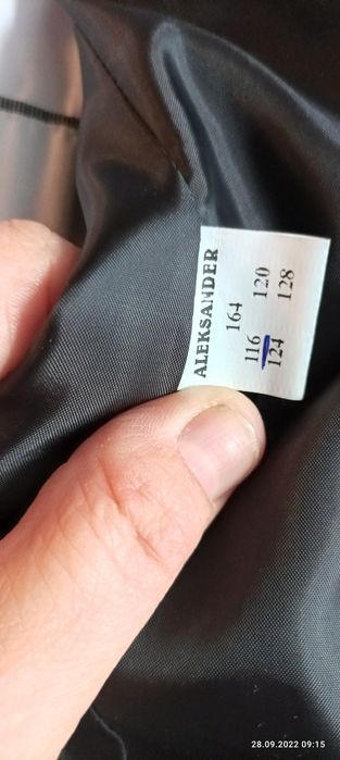 Garnitur grafitowy XXL