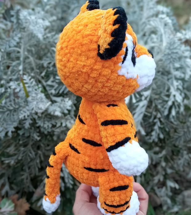 ТИГРЁНОК,KALUSH,Калуш,Пони,единорожка, поняшка вязаная игрушка крючком