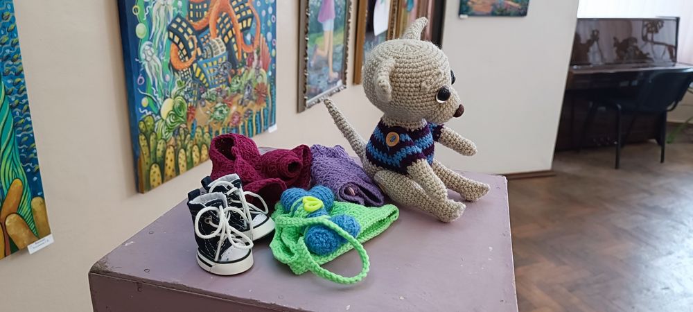 М'яка іграшка ручної роботи чихуахуа