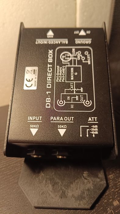 DI  DB-1 Direct Box