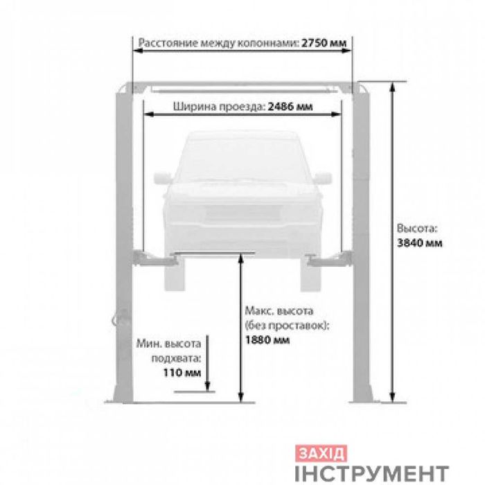 Автомобільний Підіймач  для СТО LAUNCH