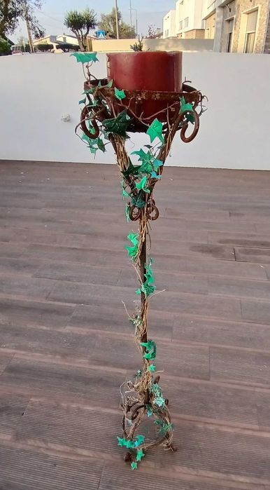 Castiçal de Ferro - Pé Alto