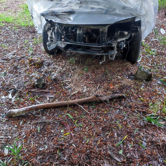 Fiat Strada  acidentada