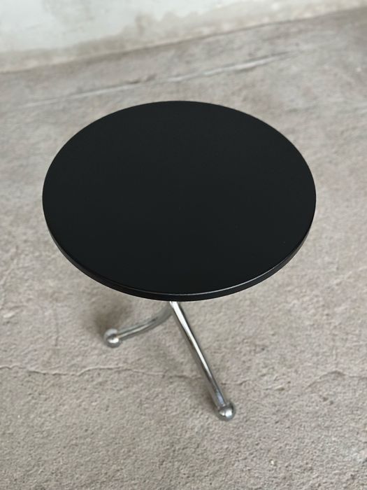 Retro stolik kawowy Bauhaus Modern Design Loft czarny Minimalizm