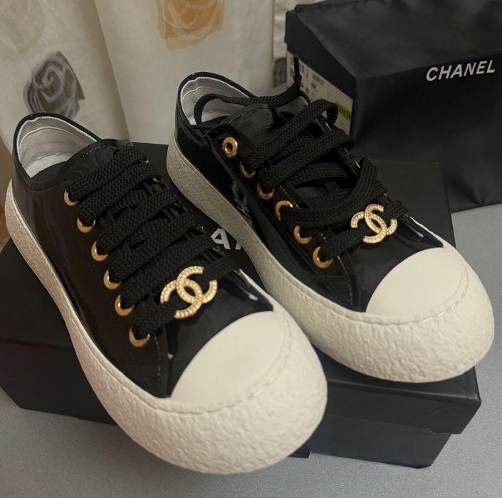 Кеди chanel  шикарної якості